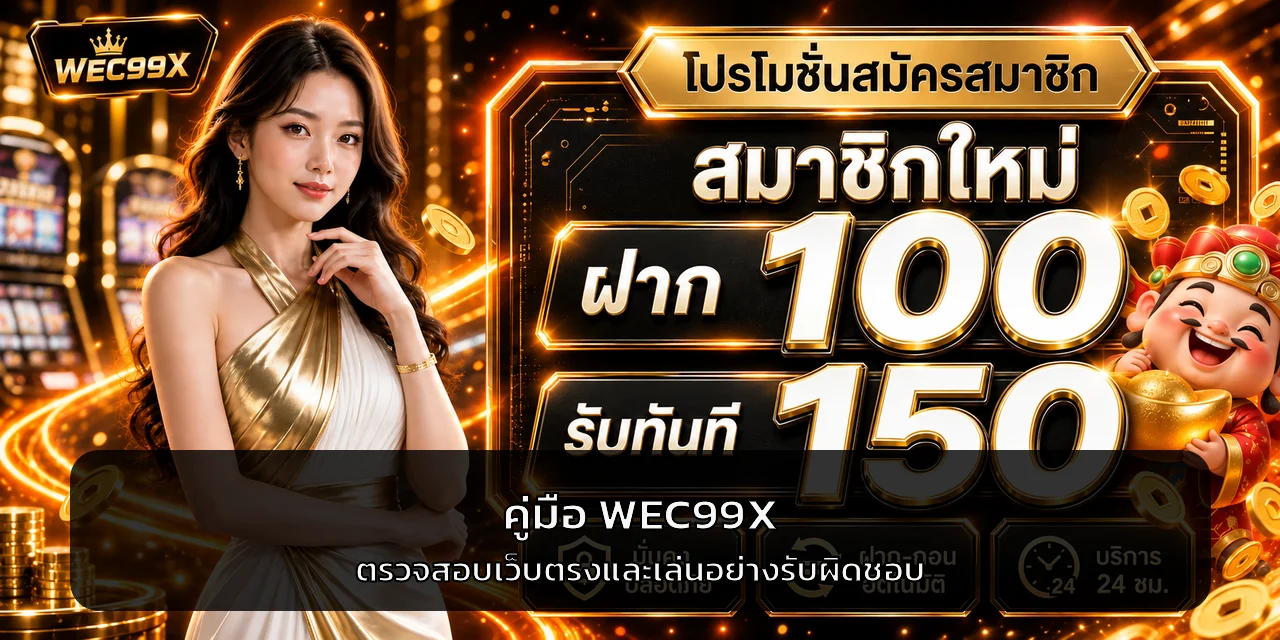 WEC99X คู่มือตรวจเว็บตรงและบัญชีปลอดภัย